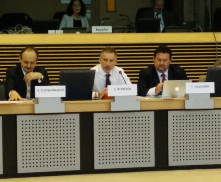 seamus at the european disability conf