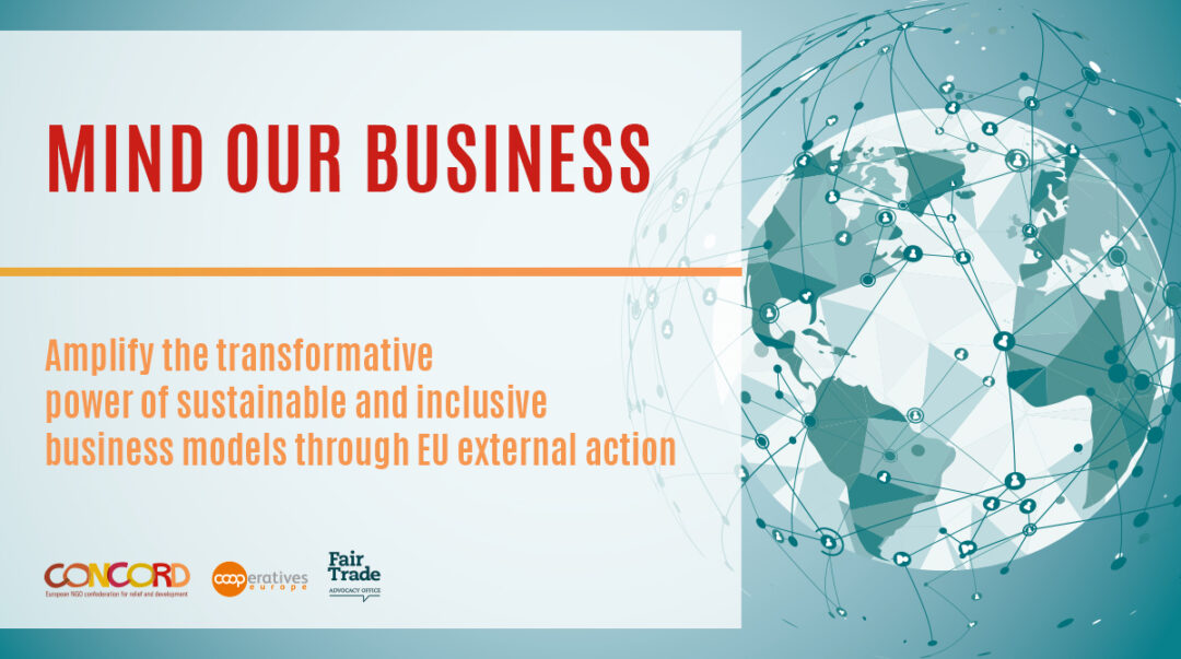 Mind Our Business: Amplify the transformative power of sustainable and inclusive business models through EU external action