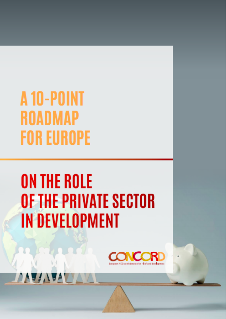 10 point roadmap for Europe on the role of the private sector in development