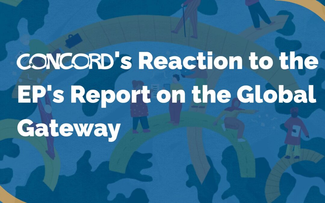 CONCORD’s Reaction to the European Parliament’s Report on the Global Gateway