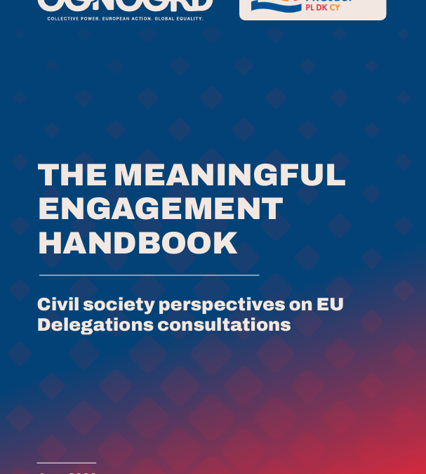 The Meaningful Engagement Handbook: Civil Society Perspectives on EU Delegations Consultations